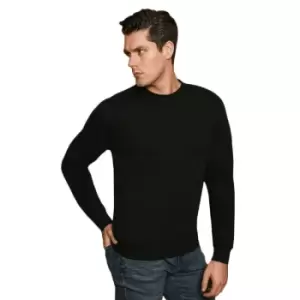 Image of Casual Classics Mens Eco Spirit Organic Sweatshirt (S) (Black)