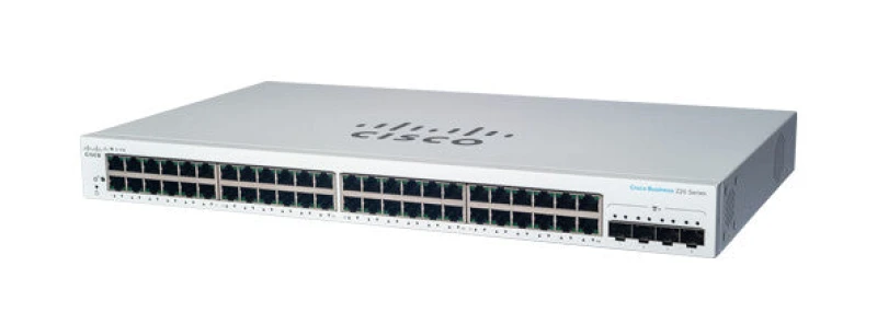 Image of Cisco Cisco CBS220-48T-4X Managed L2 Gigabit Ethernet (10/100/1000) White CBS220-48T-4XEU-RF