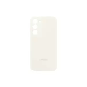 Image of Samsung Silicone Case for Galaxy S23+ in Cream (EF-PS916TUEGWW)