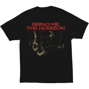 Image of Bring Me The Horizon - Puppet Unisex Medium T-Shirt - Black