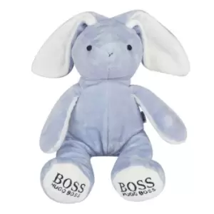 Image of Boss Logo Rabbit Soft Teddy Babies - Blue