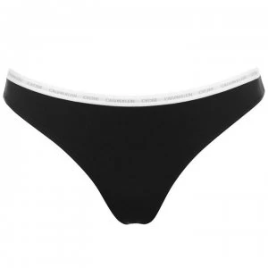 Image of Calvin Klein 2 Pack CK One Cotton Thong - Black