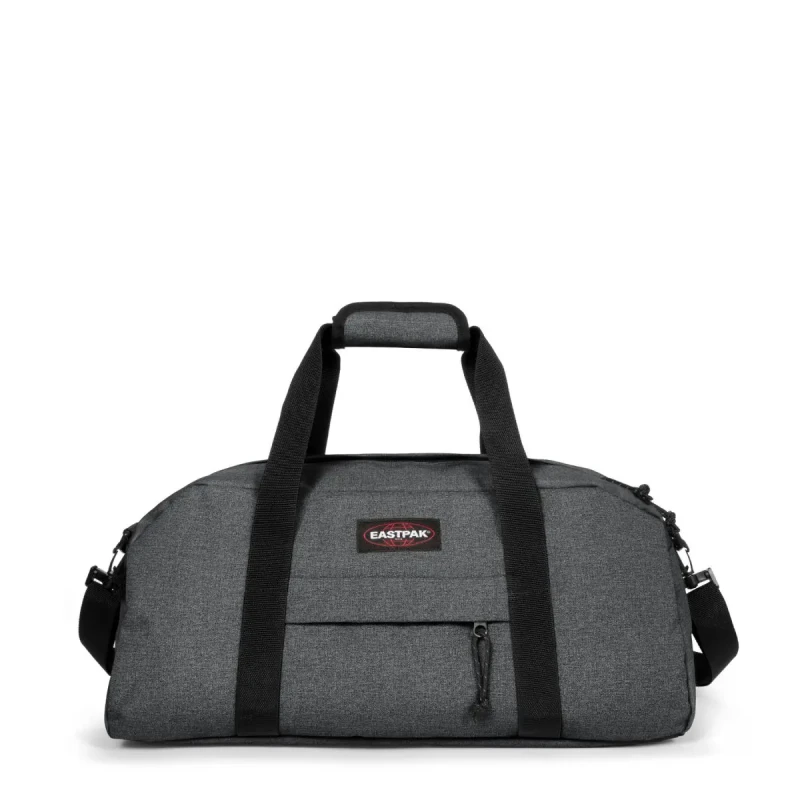 Image of Eastpak Travel bag Eastpak Stand + Black Denim Gris Unisex TU