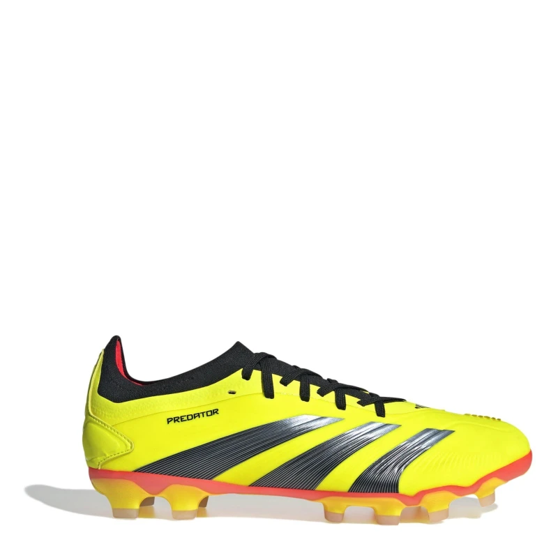 Image of adidas Predator Pro Firm Ground Football Boots Mens Beige/Blk/Ornge unisex 6.5 (40)
