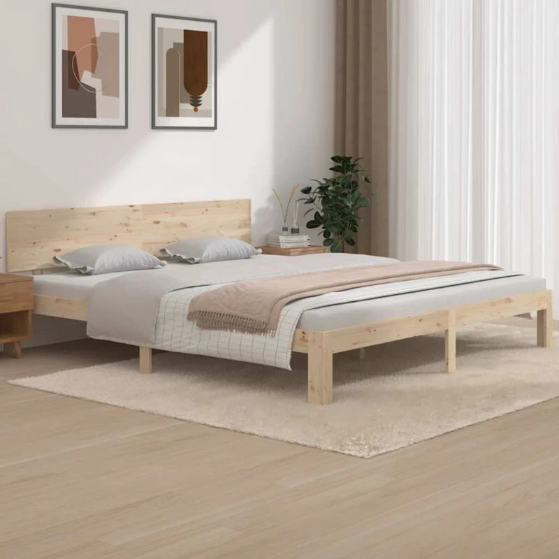 Image of VIDAXL Bed Frame without Mattress 180x200cm Super King Size Vidaxl 8720286879962