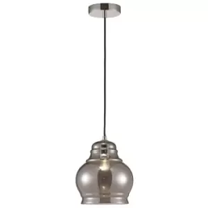 Image of Pendant lamp Ariel Chrome polished 1 bulb 28,5cm