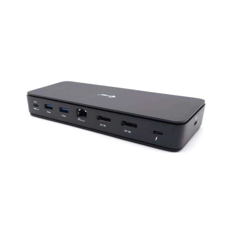 Image of i-tec i-tec Thunderbolt 4 Dual DisplayPort Docking Station PRO + Power Delivery 92 W TB4DUALDPDOCKPDPROUK