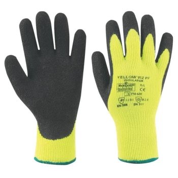 Image of Marigold - Yellow Viz PF Insulator Gloves Size 9