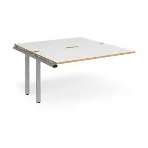 Image of Adapt add on unit single 1400mm x 1600mm - silver frame and white top