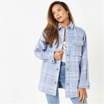 Image of Jack Wills Pocket Shacket - Blue Check