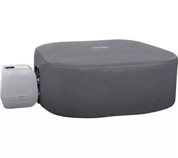 Image of LAY-Z-SPA BW60332 Large Square Thermal Hot Tub Cover - Grey 6941607350874