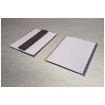 Image of Beaverswood Magnetic Ticket Holder & Cards 80 x 100mm - Pack Of 100