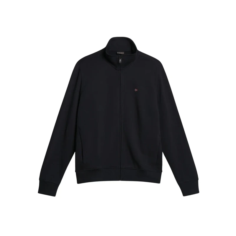 Image of Zip-up sweatshirt Napapijri Balis Noir Male M