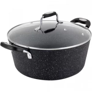 Image of Neverstick 28cm Stockpot Black