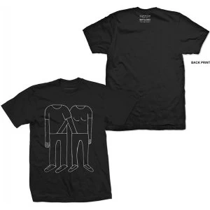Image of Catfish And The Bottlemen - Hands Down Pants Mens Small T-Shirt - Black