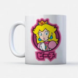 Image of Nintendo Super Mario Peach Kanji Mug