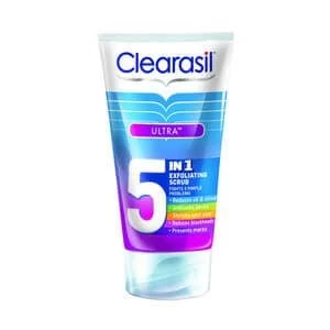Image of Clearasil Ultra 5 In 1 Exfoliating Scrub 150ml
