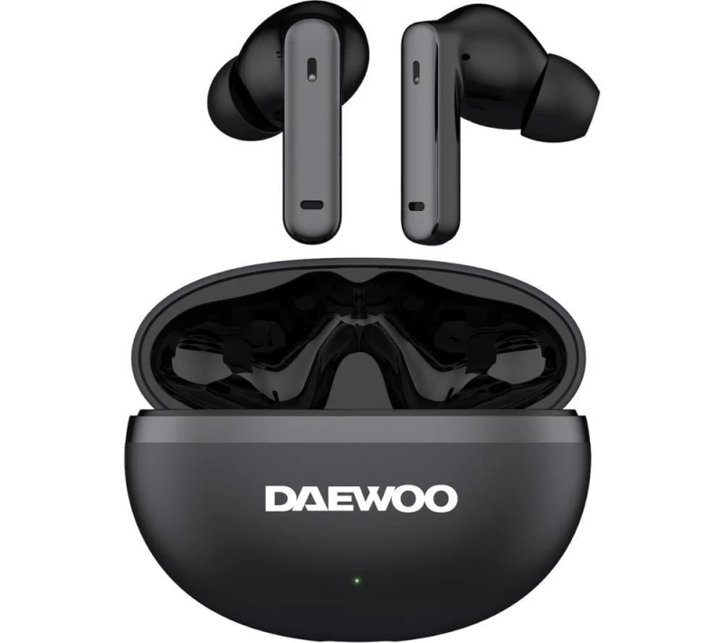 Image of Daewoo Air Buds Pro AVS1629GE Wireless Bluetooth Noise Cancelling Earbuds - Black 5024996977196