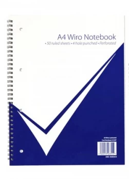 Image of Value A5 Wiro Laminated Notebook PK6