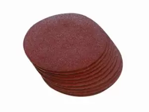 Image of Silverline 298538 Hook Loop Discs 300mm 10pk 60 Grit