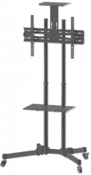 Image of Manhattan TV & Monitor Mount, Trolley Stand, 1 screen, Screen...