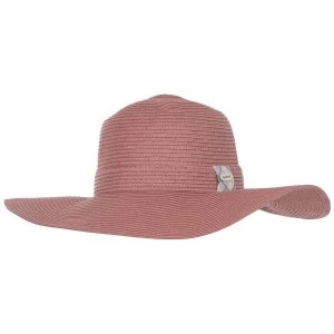 Image of Barbour Womens Wellwood Tartan Sun Hat Rose Tan M