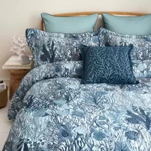 Image of Harlequin Acropora Single Duvet Cover, Exhale