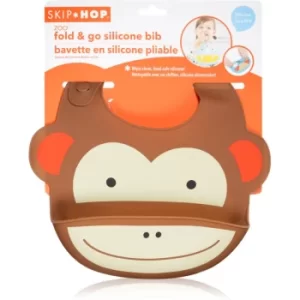 Image of Skip Hop Zoo Monkey baby bib 6m+ 1 pc