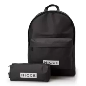 Image of Nicce Station Back Pack - Black