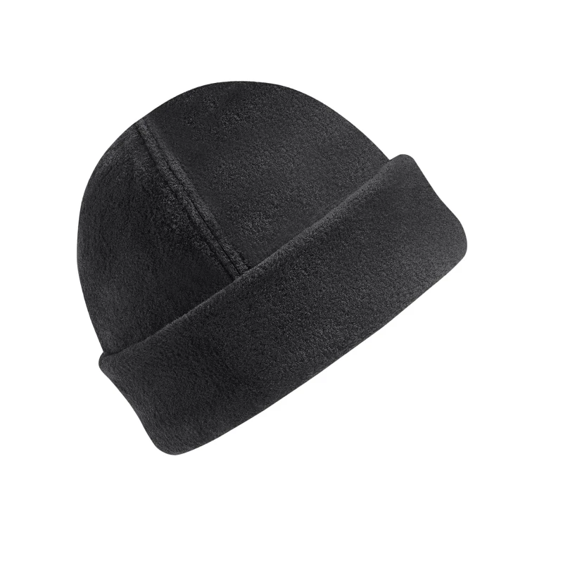 Image of Beechfield Beechfield Men SupaFleece Ski Hat in Black One Size Male 5063377393057