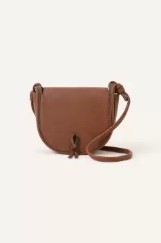 Image of Knot Detail Saddle Cross-Body