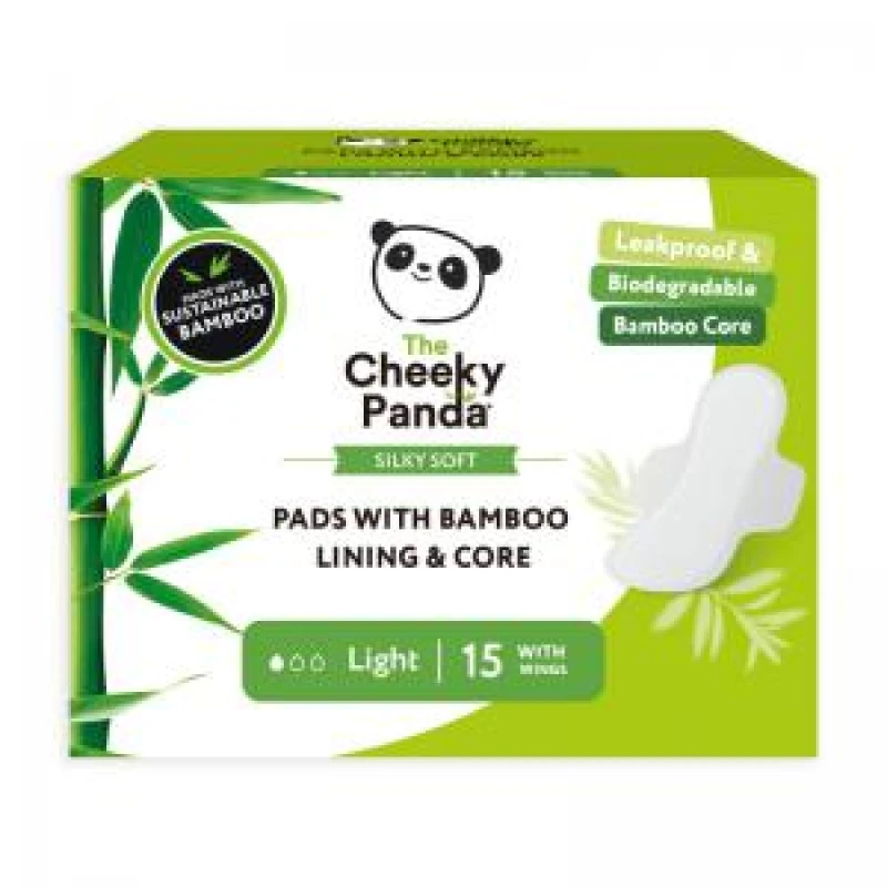 Image of Cheeky Panda FSC Sanitary Pads With Bamboo Lining & Core Light EXR56713CY
