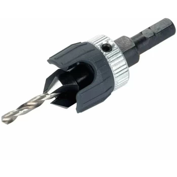 Image of Wolfcraft - Pilot/Countersink Drill Bit Metal 2544000
