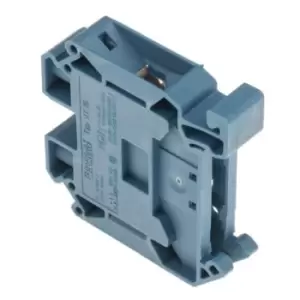 Image of Phoenix Contact Ut 16 Bu Terminal Block, Din Rail, 2Pos, 10Awg