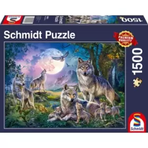 Image of Wolf Pack Jigsaw Puzzle - 1500 Pieces