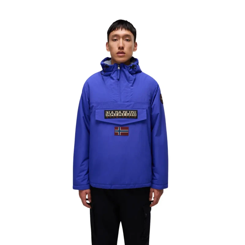 Image of Waterproof jacket Napapijri Rainforest 3 Bleu Male S