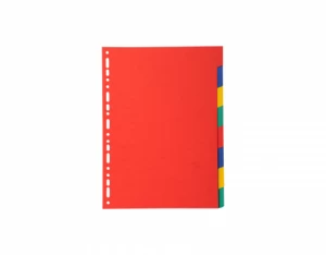 Image of Exacompta Bright A4 Dividers 220gsm 8 part
