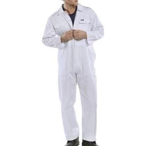 Image of Click Workwear Boilersuit White Size 34 Ref PCBSW34 Up to 3 Day