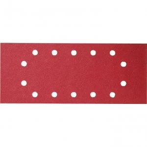 Image of Bosch C430 Punched Clip On 1/2 Sanding Sheets 115mm x 280mm 60g Pack of 10