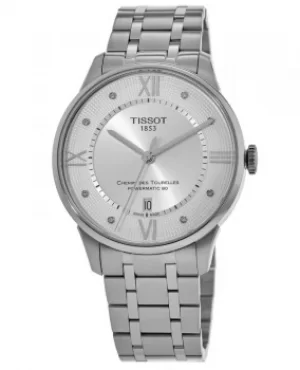 Image of Tissot Chemin Des Tourelles Powermatic 80 Silver Dial Steel Mens Watch T099.407.11.033.00 T099.407.11.033.00