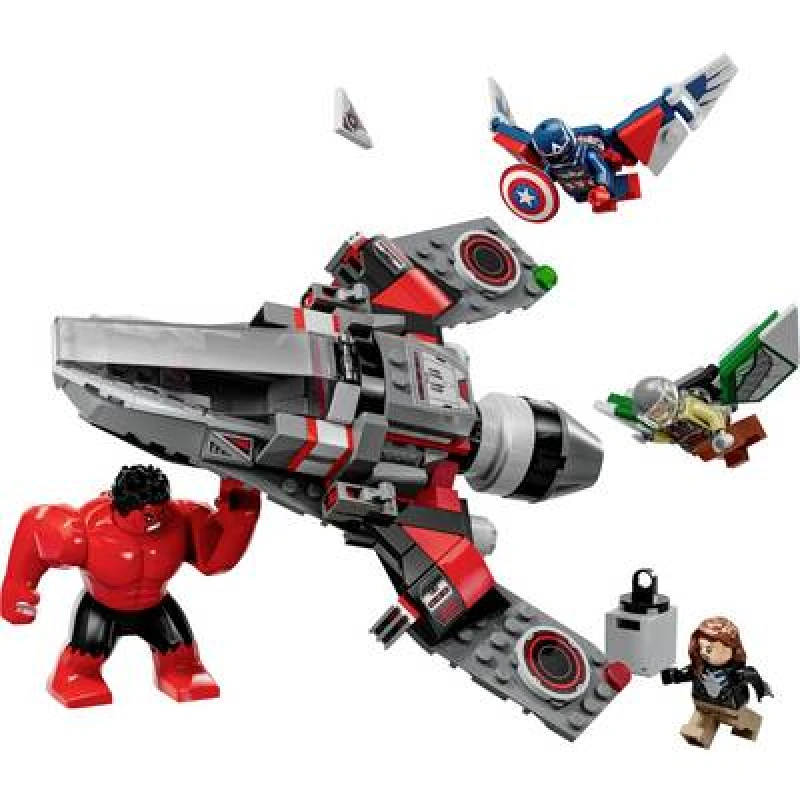 Image of LEGO Marvel Super Heroes LEGO Marvel Captain America vs. Red Hulk Male VI37601