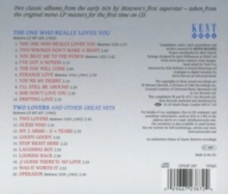 Image of The One Who Really Loves You/Two Lovers and Other Great Hits CD / Album