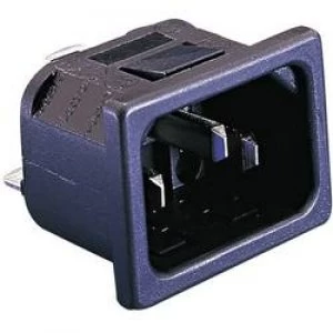 Image of IEC connector C14 Series mains connectors PX Plug vertical mount