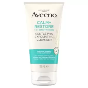 Image of Aveeno Calm & Restore Gentle PHA Exfoliating Cleanser 150ml