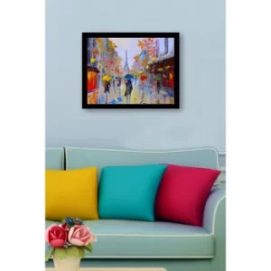 Image of SC0715 Multicolor Decorative Framed MDF Painting
