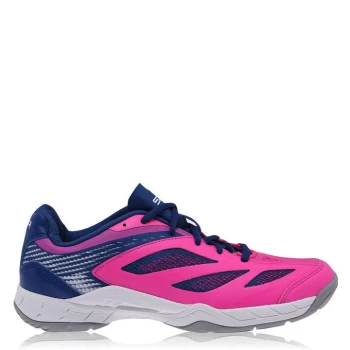 Image of Slazenger Velocity Netball Trainers Girls - Pink/Navy