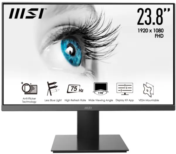 Image of Msi Pro 24" Mp241X Full HD LED Monitor