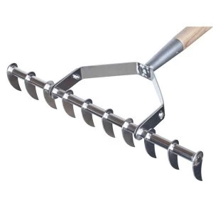 Image of Kent & Stowe Stainless Steel Long Handled Scarifying Rake, FSC