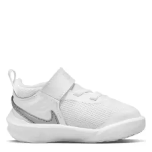 Image of Nike Team Hustle D 10 Baby/Toddler Shoes - Silver