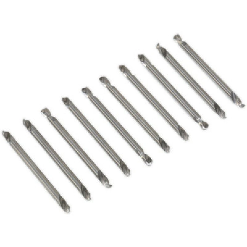 Image of Loops 10 PACK Double Ended HSS Drill Bit Set - 1/8" - Pop Riveting Pilot Hole Drilling Multi